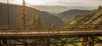 從雨林到落ji山︰heng加步道(Trans Canada Trail)和凱tuo谷鐵lu步道(The Kettle Valley Rail Trail)